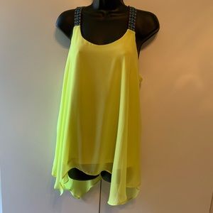 I.N San Francisco Asymmetrical Tank Top